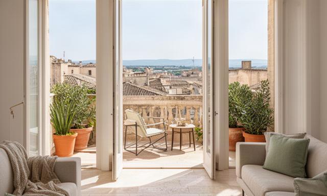 Appartamento rinnovato nel centro storico di Pulsano con terrazza panoramica